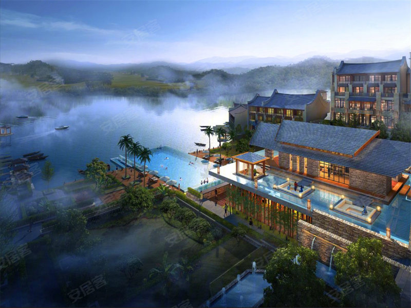 雁湖生态文旅小镇-科尔马庄园效果图