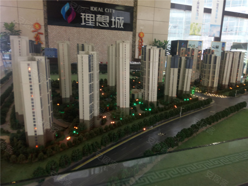 理想城沙盘图