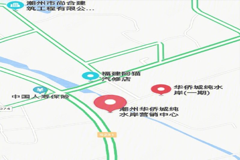 潮州华侨城纯水岸-交通图(116 潮州安居客