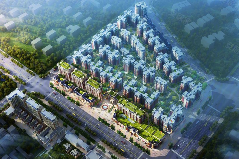 成都富豪三里花城-效果图(59 成都安居客