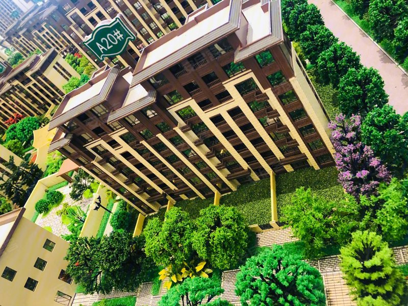 盘锦天格·锦翠书院-沙盘图(55) - 盘锦安居客