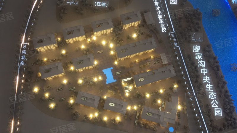 扬州万科朗润园-沙盘图(19) - 扬州安居客