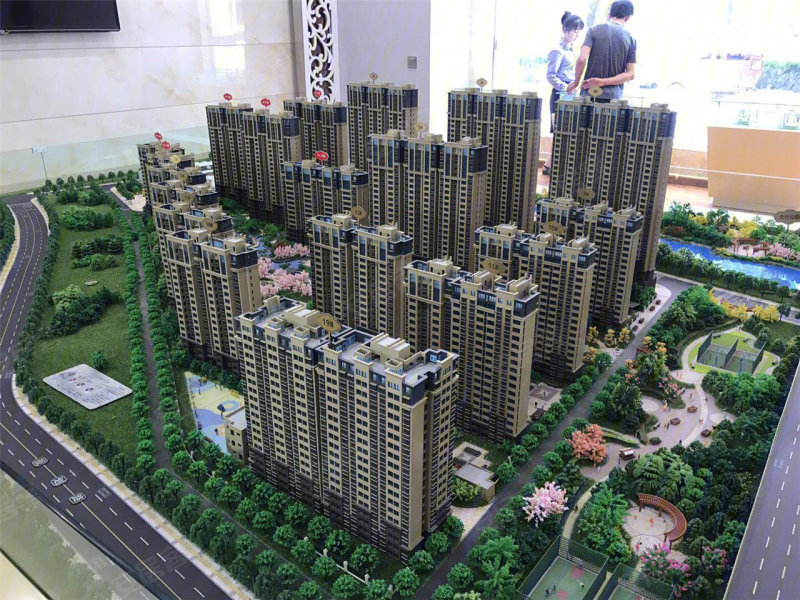 阳光水岸沙盘图