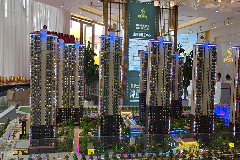 楚雄建华御景花园-沙盘图(40) - 楚雄安居客