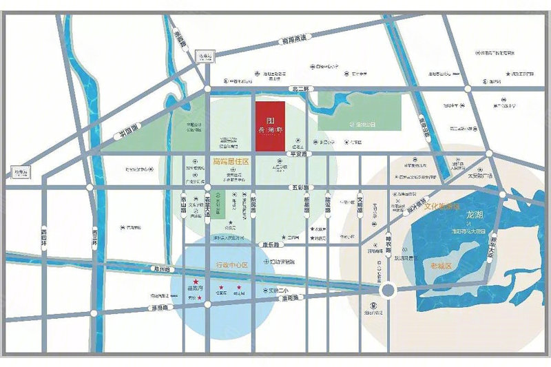 周口荷湖郡-交通图(10) - 周口安居客