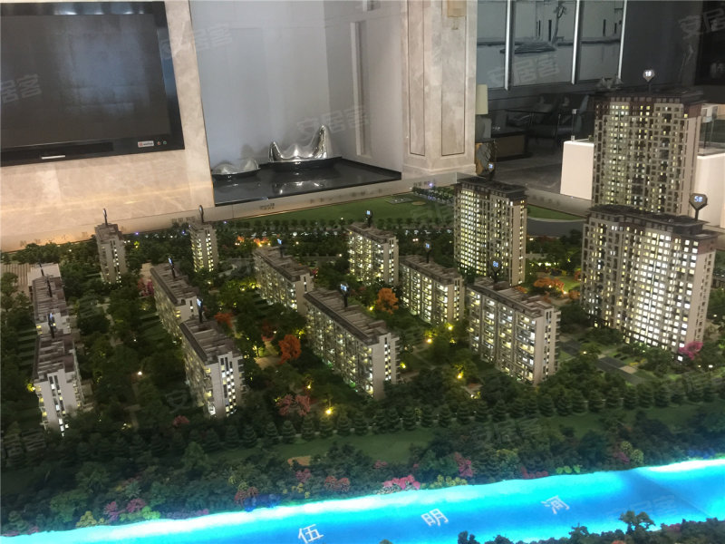 阜阳海亮星城-沙盘图(33) - 阜阳安居客