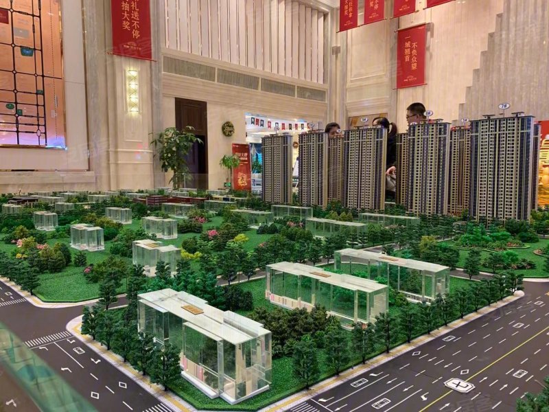 忻州荣盛·锦绣学府-沙盘图(6) - 忻州安居客