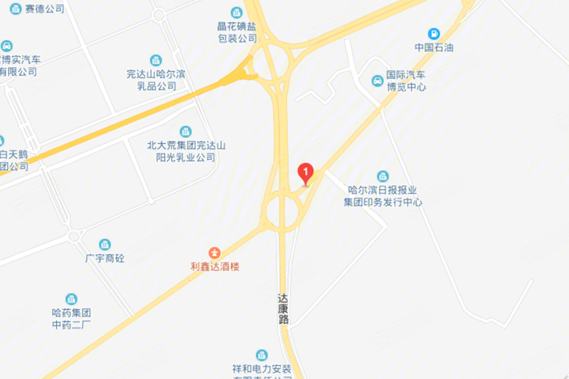 哈尔滨群力西区凯利地块-交通图(1) - 哈尔滨安居客