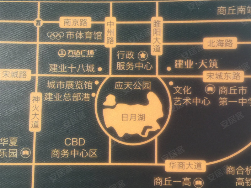 商丘建业·天筑-交通图(60) - 商丘安居客