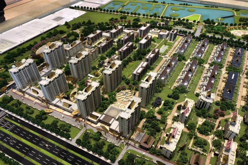 长春信达万科翡翠学院-沙盘图(84) - 长春安居客