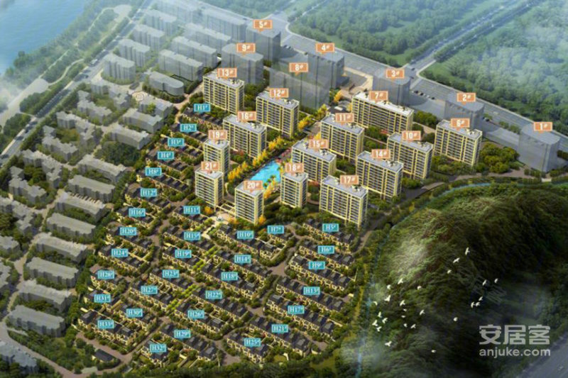 湖州安吉清华园-效果图(15) - 湖州安居客