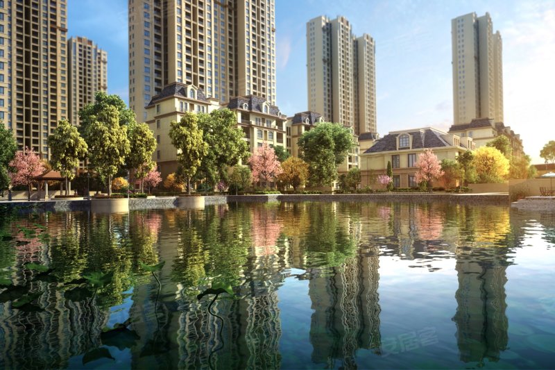 武汉天纵半岛蓝湾-效果图(37) - 武汉安居客