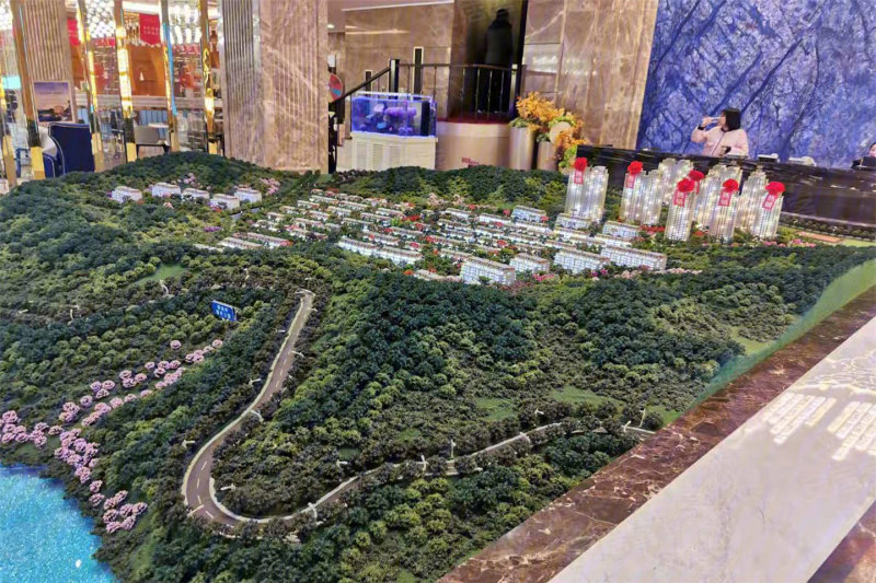 大连恒大明秀庄园-沙盘图(40) - 大连安居客