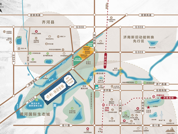 保利城楼盘区位规划