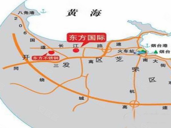 东方国际,烟台东方国际房价,楼盘户型,周边配套,交通地图,长江路128号