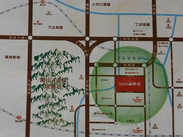 世茂云图花园楼盘区位规划