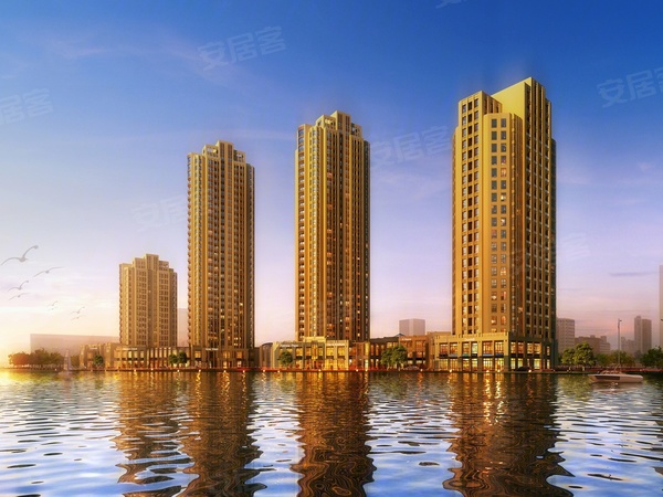 绿地观澜湾楼盘建筑物外景