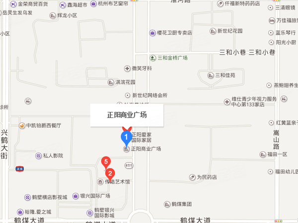 正阳商业广场,鹤壁正阳商业广场房价,楼盘户型,周边配套,交通地图