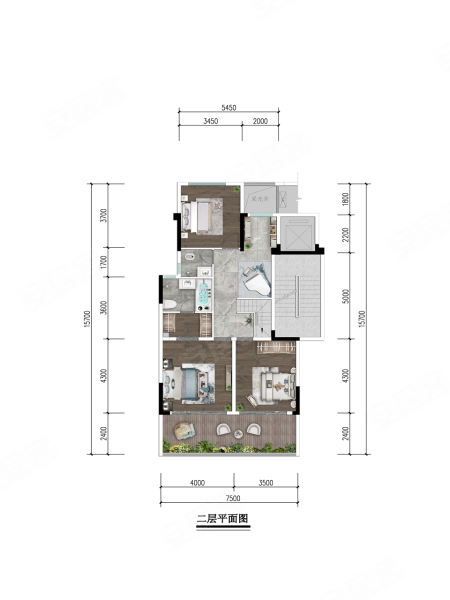 东原凯越印江山户型图