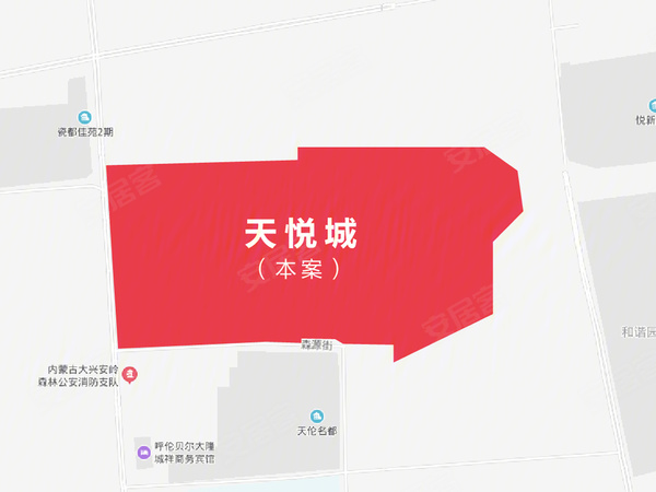 牙克石市天悦城小区