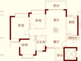 恒大山水城楼层平面图