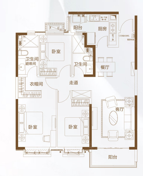 阳泉恒大帝景户型图