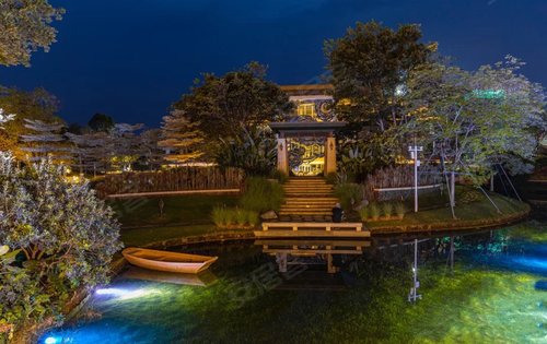 奥林匹克梵高花园夜景