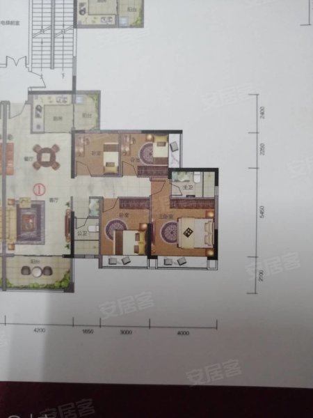 阳江楼盘 江城区楼盘 锦峰花园 南 户型图