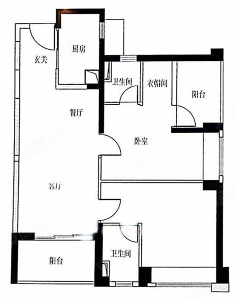 万科星城户型图