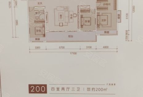 建业新筑动态:200平户型尺寸-焦作安居客