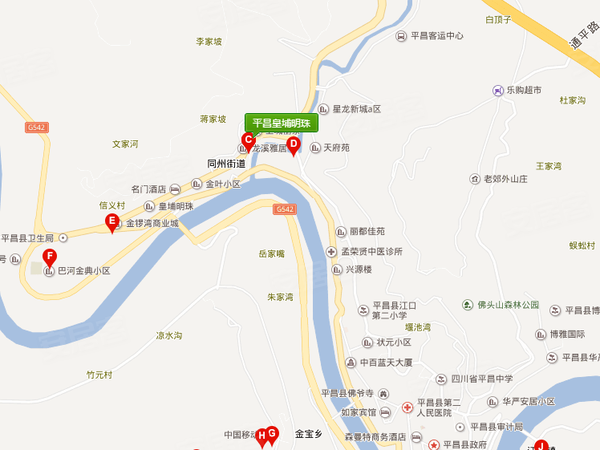 平昌皇埔明珠,巴中平昌皇埔明珠房价,楼盘户型,周边配套,交通地图