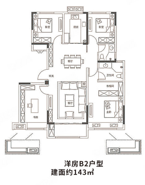 招商莱顿小镇户型图