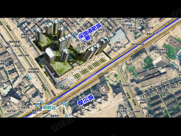 海航城,深圳海航城房价,楼盘户型,周边配套,交通地图