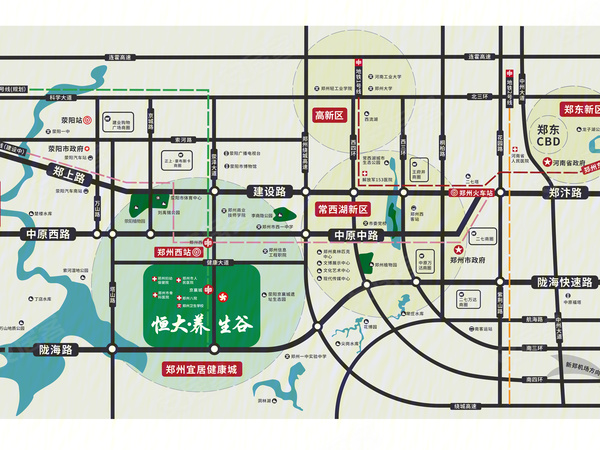 郑州楼盘 荥阳市楼盘 宜居健康城楼盘 郑州恒大养生谷