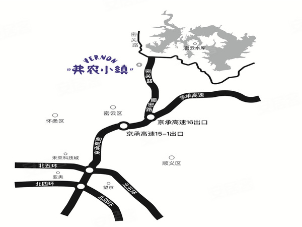 万科·弗农小镇,北京万科·弗农小镇房价,楼盘户型,周边配套,交通地图
