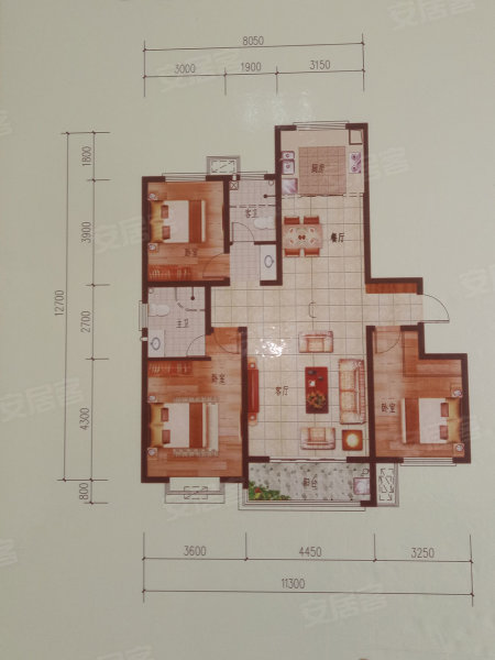 运城楼盘 河津楼盘 美景天城  南                      户型图