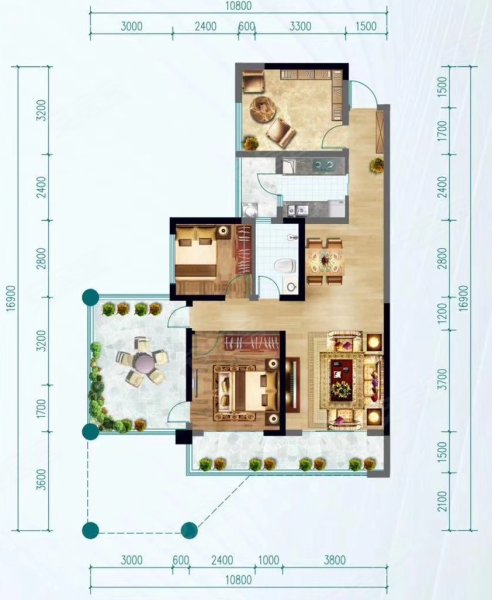 南充楼盘 阆中市楼盘 阳光生态城 南                      户型图