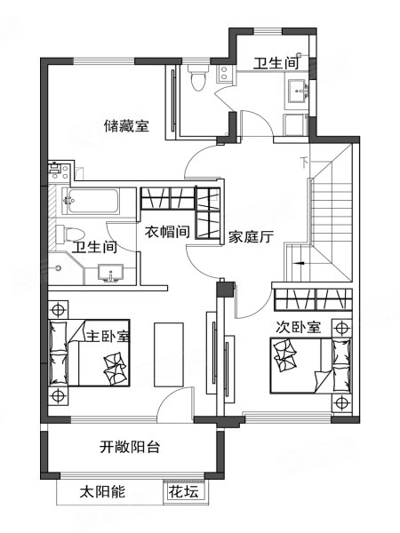青岛龙湖光年户型图