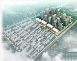 由多栋高层住宅和商铺组成，将成精武镇的镇中心。