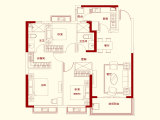 恒大悦龙台楼层平面图