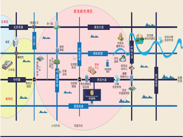 双龙悦城楼盘区位规划