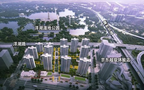 卓越洋湖晴翠住宅动态:一步公园,一步宜家荟聚.-长沙安居客