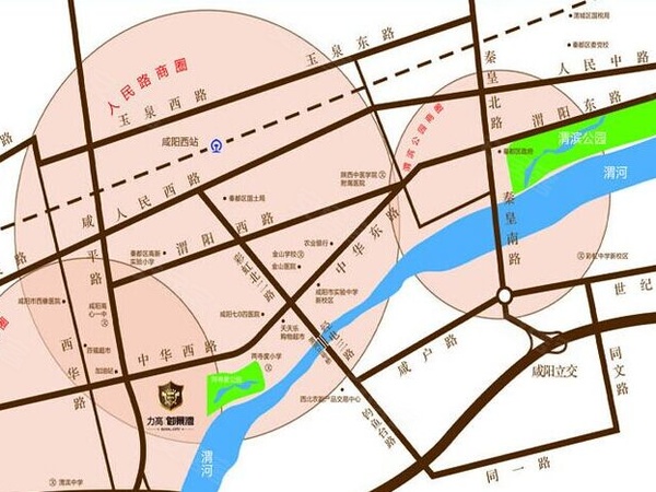 力高御景湾,咸阳力高御景湾房价,楼盘户型,周边配套,交通地图,秦都区