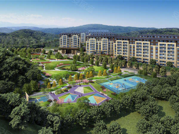 德润香山府全景图