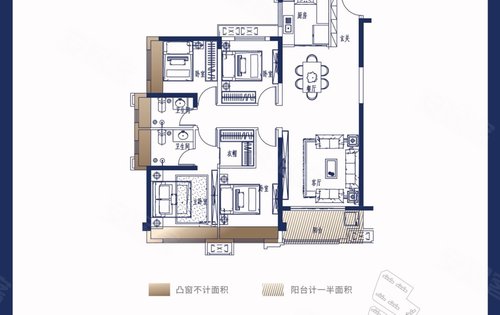 中海阅江府二期动态:阅江府户型图-惠州安居客
