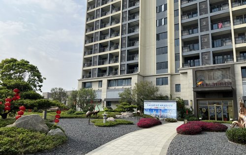 碧桂园鹤鸣洲动态:小区绿化新中式园林-广州安居客