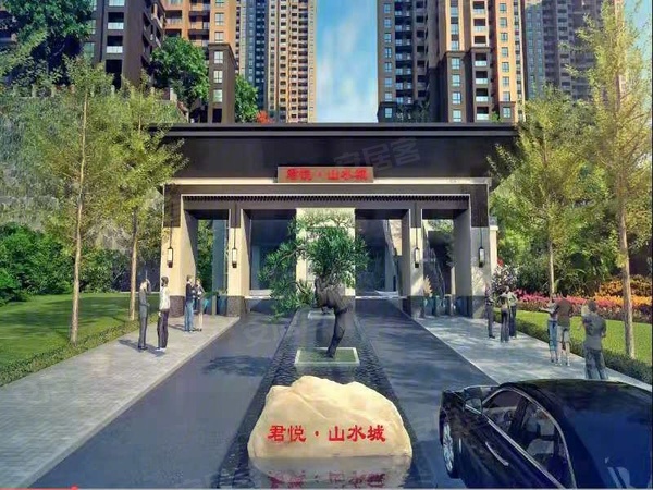 君悦·山水城楼盘建筑物外景