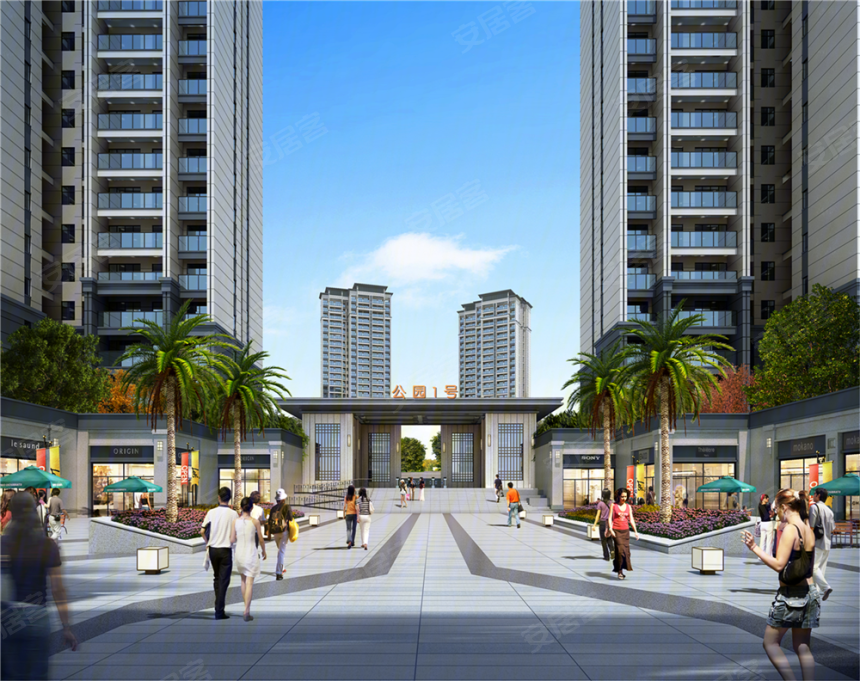 公园1号丨紫月湖公园旁,舒适景观住宅_广安_楼盘评测_安居客