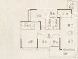 越秀滨海珺城楼层平面图