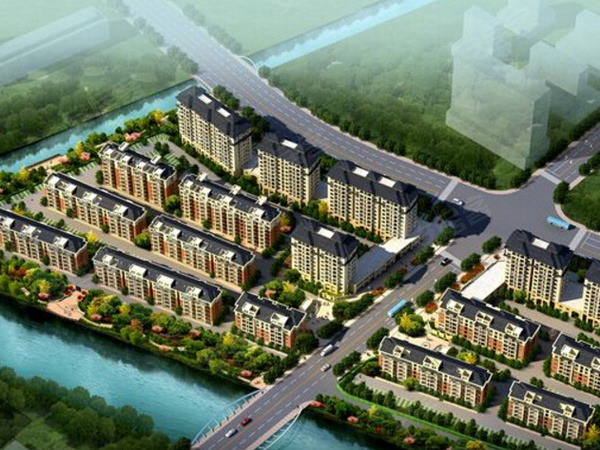 悦湖湾楼盘建筑物外景